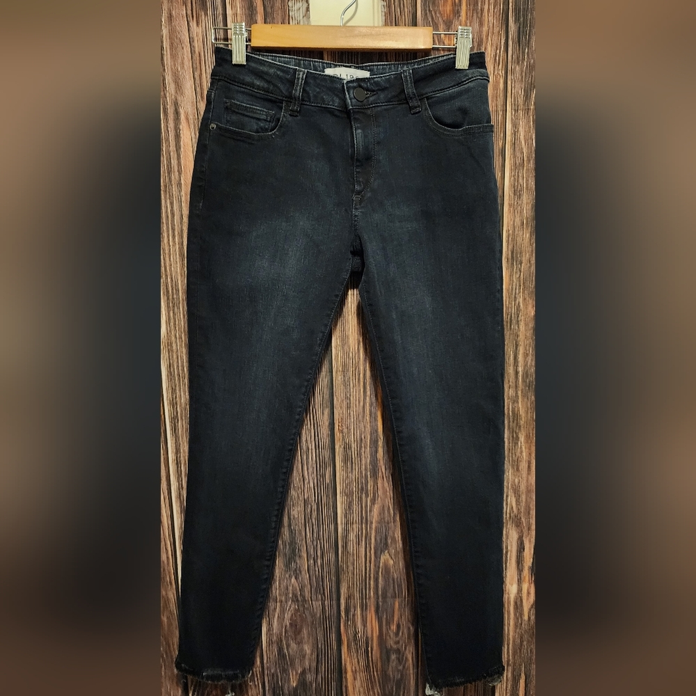 DL1961 florence insta sculpt cropped Holland jeans